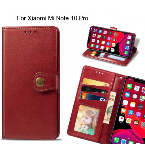 Xiaomi Mi Note 10 Pro Case Premium Leather ID Wallet Case