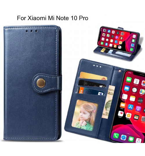 Xiaomi Mi Note 10 Pro Case Premium Leather ID Wallet Case