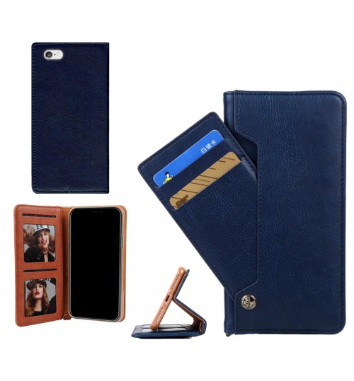 iPhone 6S Plus case flip leather wallet case 6 card slots