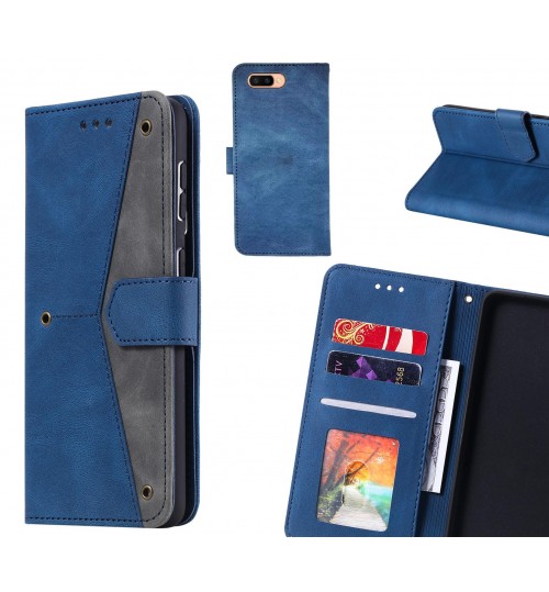 Oppo R11s Case Wallet Denim Leather Case Cover