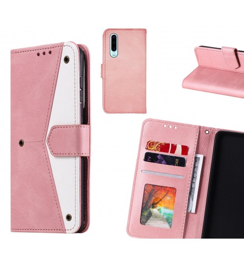 Huawei P30 Case Wallet Denim Leather Case Cover