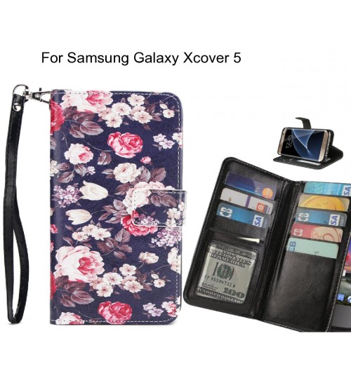 Samsung Galaxy Xcover 5 case Multifunction wallet leather case