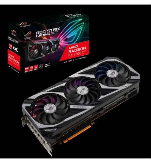 ASUS ROG-STRIX-RX6700XT-O12G-GAMING RADEON RX6700 XT OC 12GB GDDR6