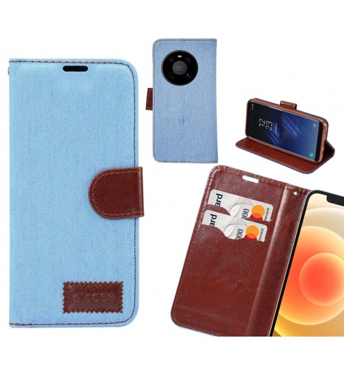 Huawei Mate 40 Case Wallet Case Denim Leather Case