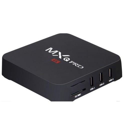 Mignova MXQ Pro 4K 16789673 Smart TV Box - Black for sale online