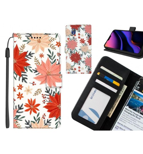 Alcatel 1 case leather wallet case printed ID