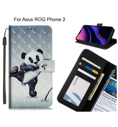 Asus ROG Phone 2 Case Leather Wallet Case 3D Pattern Printed