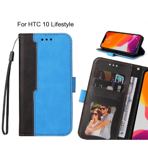 HTC 10 Lifestyle Case Wallet Denim Leather Case Cover