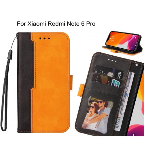 Xiaomi Redmi Note 6 Pro Case Wallet Denim Leather Case Cover