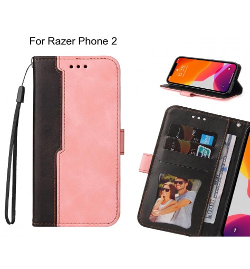 Razer Phone 2 Case Wallet Denim Leather Case Cover