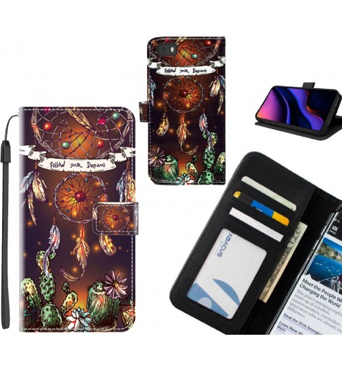 HUAWEI P8 LITE case leather wallet case printed ID