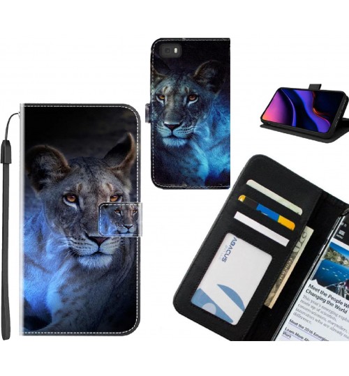 HUAWEI P8 LITE case leather wallet case printed ID