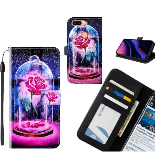 Oppo R11s PLUS case leather wallet case printed ID