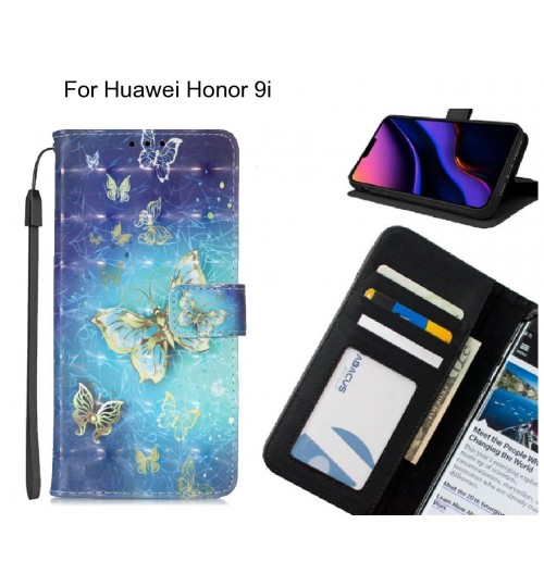 Huawei Honor 9i case leather wallet case printed ID