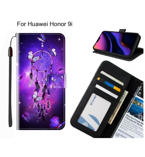 Huawei Honor 9i case leather wallet case printed ID