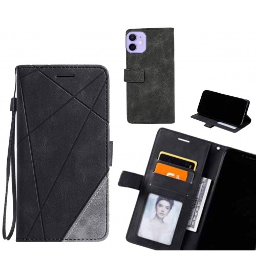 iPhone 12 Mini Case Wallet Premium Denim Leather Cover