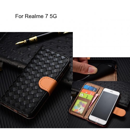 Realme 7 5G case Leather Wallet Case Cover