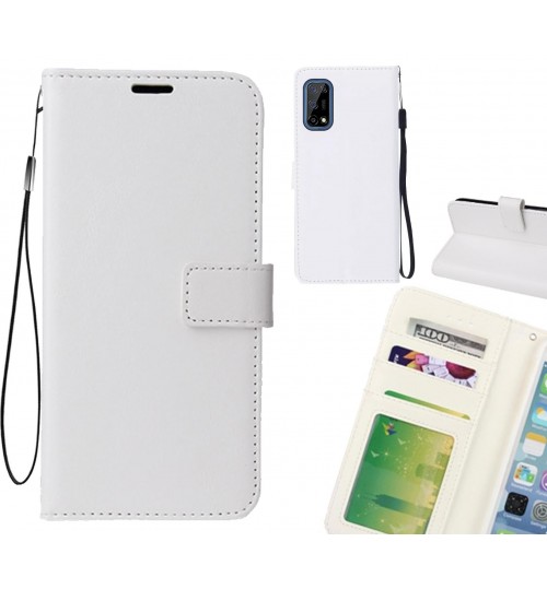 Realme 7 5G case Fine leather wallet case