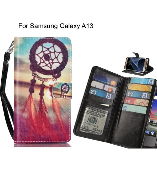 Samsung Galaxy A13 case Multifunction wallet leather case