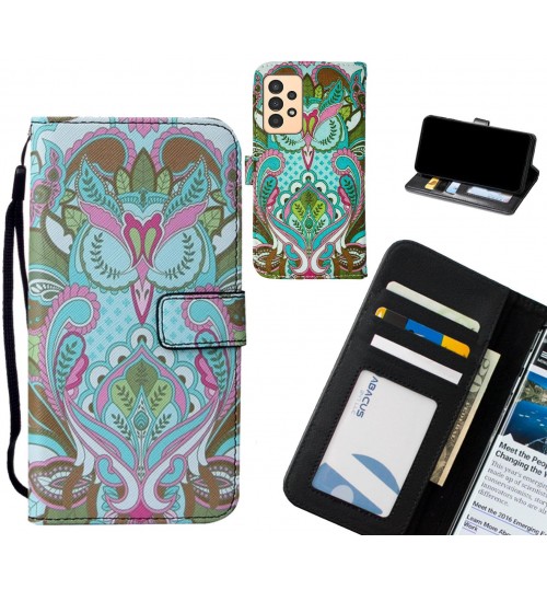 Samsung Galaxy A13 case leather wallet case printed ID