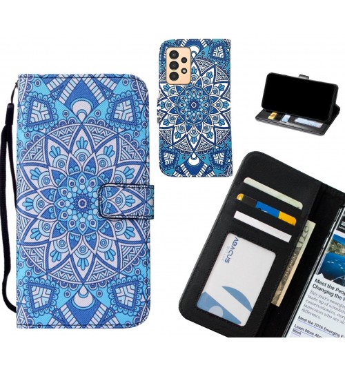 Samsung Galaxy A13 case leather wallet case printed ID