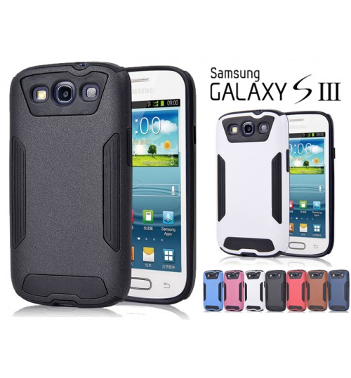 Galaxy S3 impact proof Heavy Duty hybird case