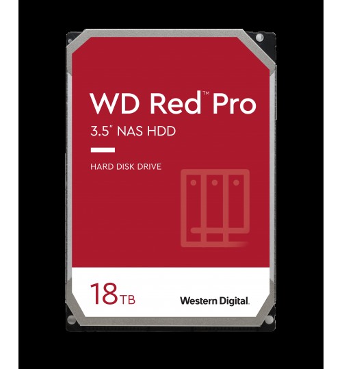 WD RED PRO 18TB NAS HDD 3.5 SATA 512MB CACHE 7200RPM 5YRS WTY