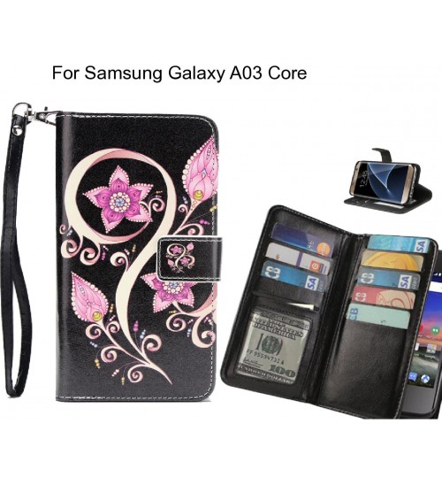 Samsung Galaxy A03 Core case Multifunction wallet leather case