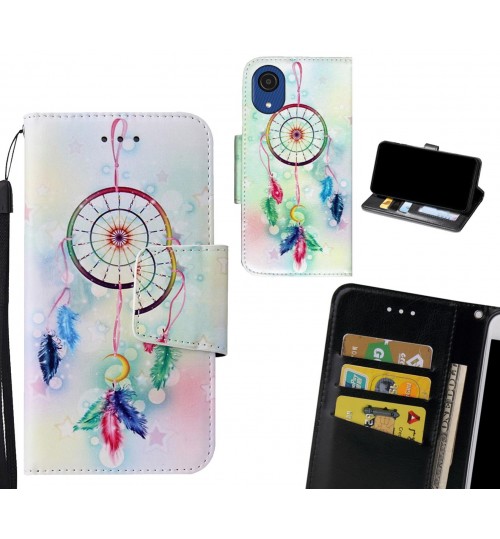 Samsung Galaxy A03 Core Case wallet fine leather case printed