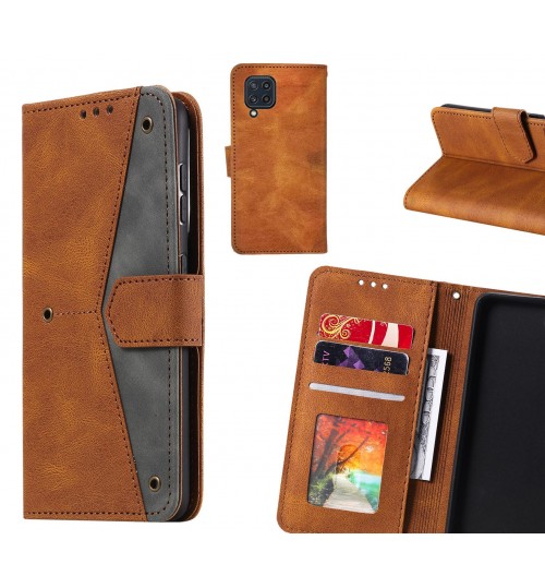 Samsung Galaxy M32 Case Wallet Denim Leather Case Cover