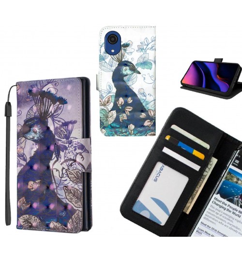 Samsung Galaxy A03 Core Case Leather Wallet Case 3D Pattern Printed