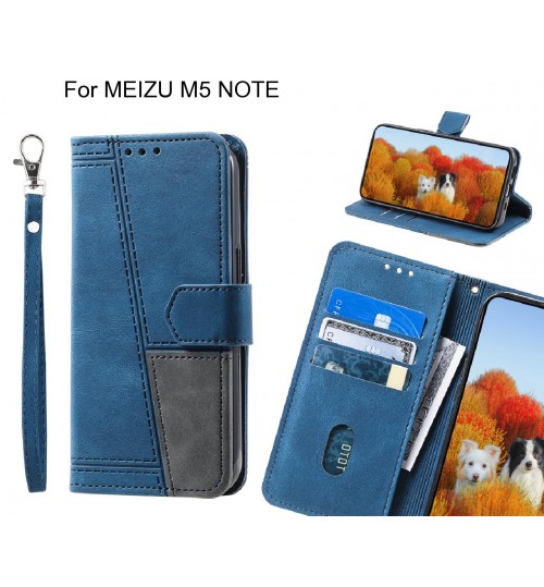 MEIZU M5 NOTE Case Wallet Premium Denim Leather Cover