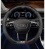 Steering Wheel Cover for Audi Carbon Fiber Pattern