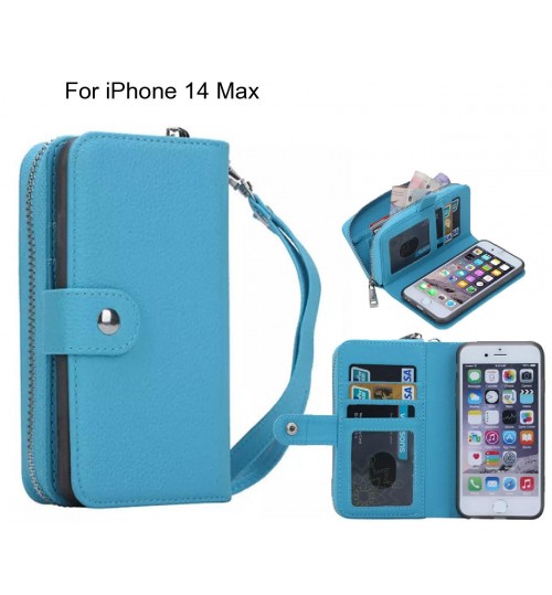 iPhone 14 Plus Case coin wallet case full wallet leather case