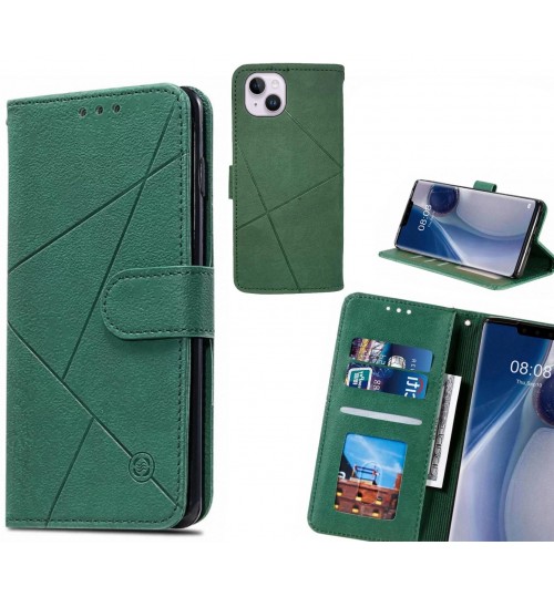 iPhone 14 Plus Case Fine Leather Wallet Case