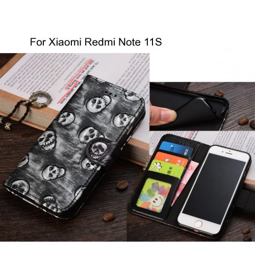 Xiaomi Redmi Note 11S  case Leather Wallet Case Cover