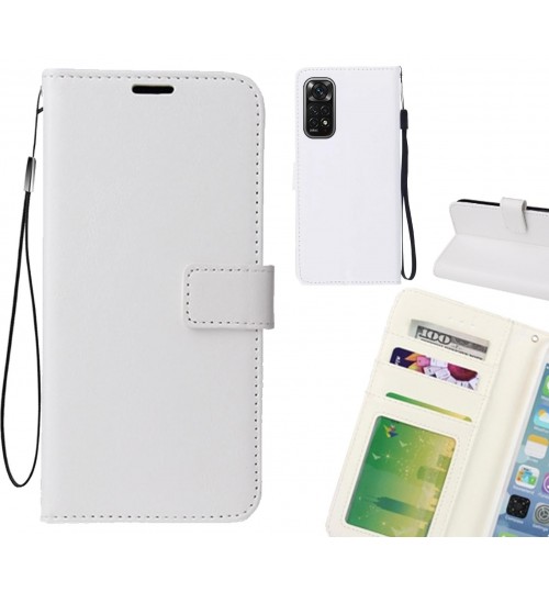 Xiaomi Redmi Note 11S case Fine leather wallet case