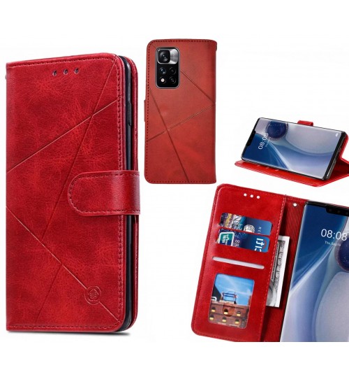 Xiaomi Redmi Note 11 Pro Case Fine Leather Wallet Case