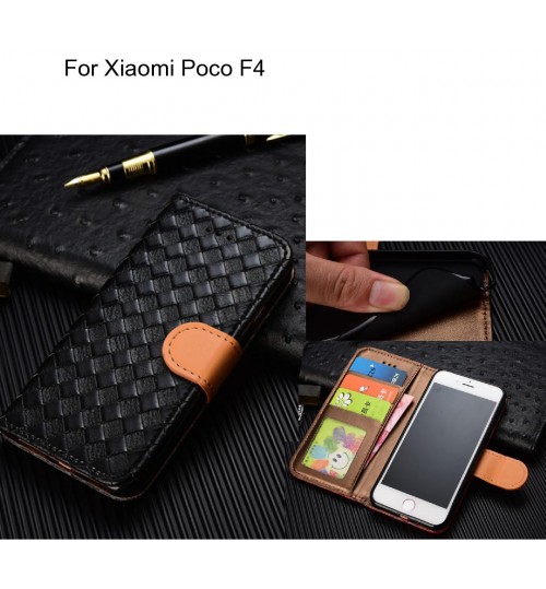 Xiaomi Poco F4 case Leather Wallet Case Cover