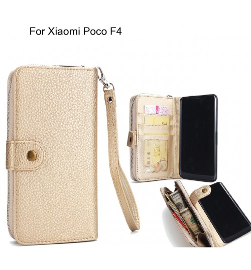 Xiaomi Poco F4 Case coin wallet case full wallet leather case