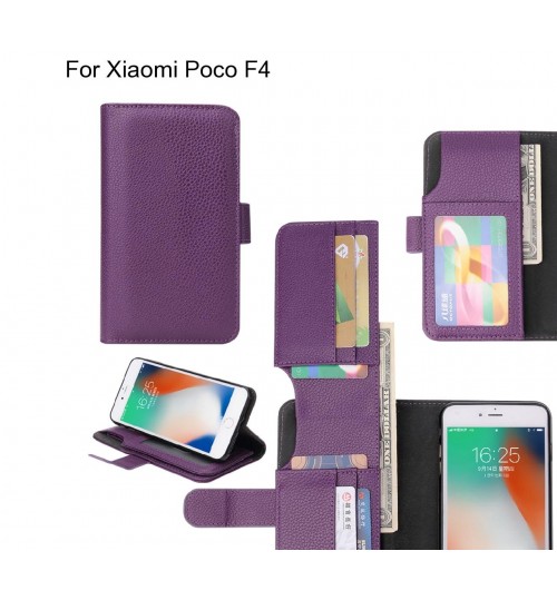 Xiaomi Poco F4 case Leather Wallet Case Cover