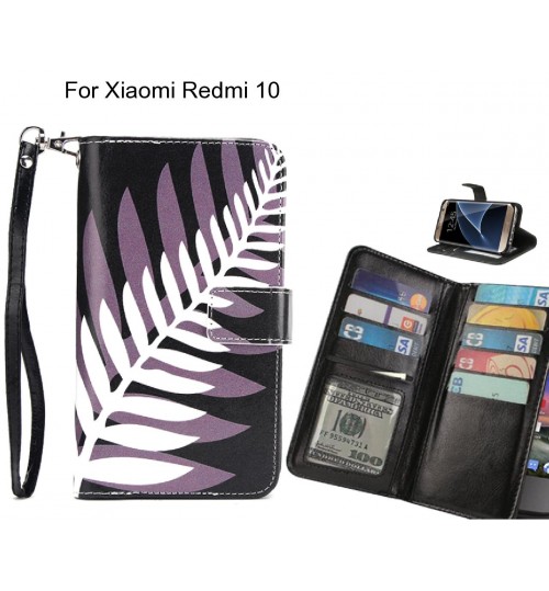 Xiaomi Redmi 10 case Multifunction wallet leather case