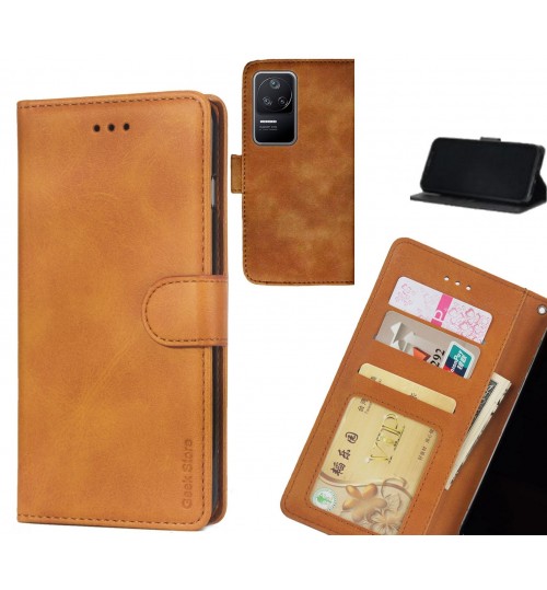 Xiaomi Poco F4 case executive leather wallet case