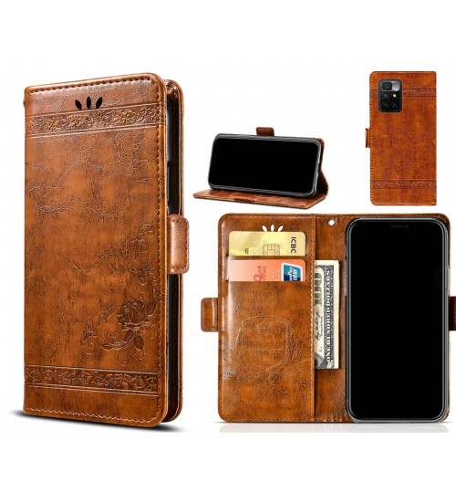 Xiaomi Redmi 10 Case retro leather wallet case