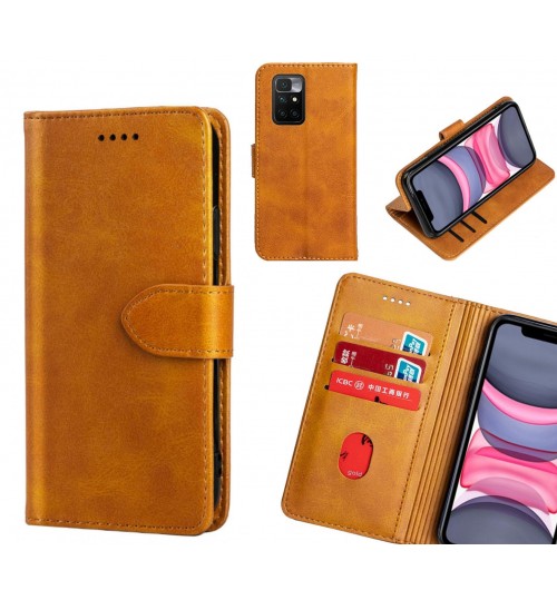 Xiaomi Redmi 10 Case Premium Leather ID Wallet Case