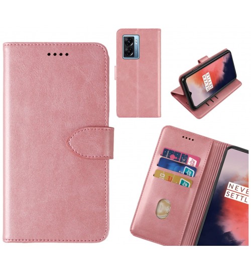 Oppo A77 2022 Case Premium Leather ID Wallet Case