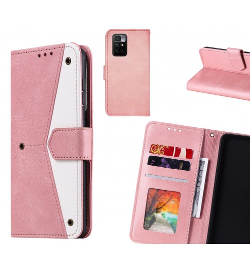 Xiaomi Redmi 10 Case Wallet Denim Leather Case Cover