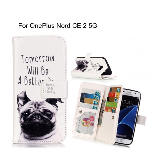 OnePlus Nord CE 2 5G case Multifunction wallet leather case