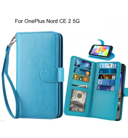 OnePlus Nord CE 2 5G Case Multifunction wallet leather case