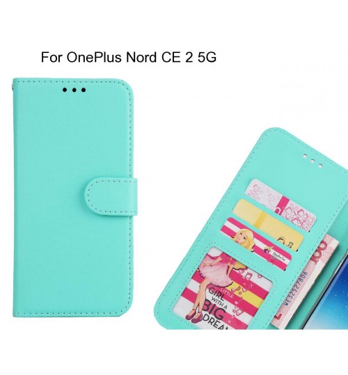 OnePlus Nord CE 2 5G  case magnetic flip leather wallet case